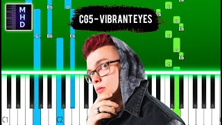 CG5  Vibrant Eyes  Piano Tutorial [upl. by Tnomed879]