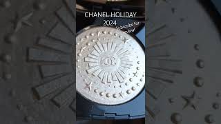 ✨NEW CHANEL HOLIDAY 2024 DIAMOND DUST HIGHLIGHTER POWDER makeup chanel chanelmakeup chanelbeauty [upl. by Notled912]