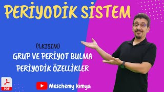 Periyodik sistem ayt 1bölüm modern atom teorisi periyodik özellikler grup ve periyot bulma pdf [upl. by Segalman764]