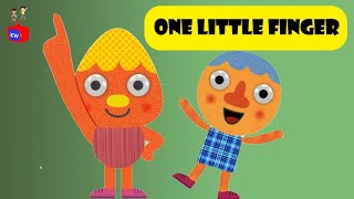 ☝️ One Little Finger Song 👆😍  Jaccoled Kids World Nursery Rhymes and Kids Songs [upl. by Bonaparte]