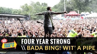 Four Year Strong  Bada Bing Wit a Pipe Live 2014 Vans Warped Tour [upl. by Schulman]