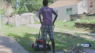 Lawn care program teaches teens how to mow start a business [upl. by Jillian]