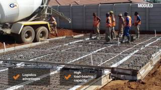 Modulo  Geoplast Permanent crawl space formwork  English [upl. by Jerome]