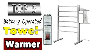 Best Battery Operated Towel Warmer Freestanding [upl. by Melisse]