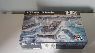 LCVP with US infantry  PREFACE ITAENG [upl. by Lark706]