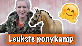 Britt gaat op PONYKAMP  PaardenpraatTV [upl. by Enovi335]