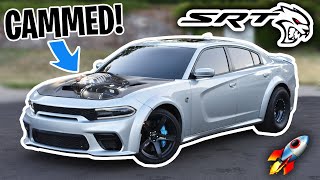 1100HP Cammed Hellcat First Start Up CHOPS HARD [upl. by Sender]