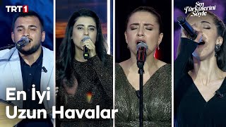 En İyi Uzun Havalar 6  Sen Türkülerini Söyle trt1 [upl. by Rawna]