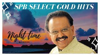 SPB Super Hit Tamil Songs  Night time melodies  Select golden hits [upl. by Atikin]