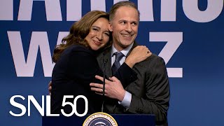 Harris and Trump Rallies Cold Open  SNL [upl. by Santini286]