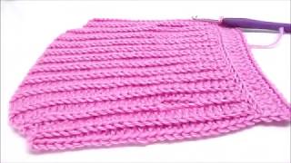 Row 16  2Xsmall Hand crocheted Dog sweater pattern Flamingo Pink [upl. by Yajeet]