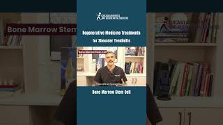 Regenerative Medicine Treatment for Shoulder Tendinitis  Stem Cell Therapy [upl. by Lubow]