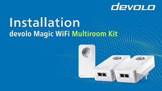 Installation – devolo Magic WiFi Multiroom Kit [upl. by Lepley]