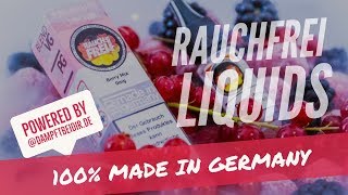 rauchFREI Liquids  100 Made in Germany  powered by dampftbeidirde [upl. by Olimreh]