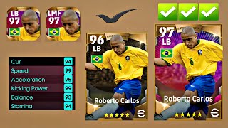 How to train LEGENDARY Roberto Carlos 9697  EFOOTBALL 2023 [upl. by Jephthah]