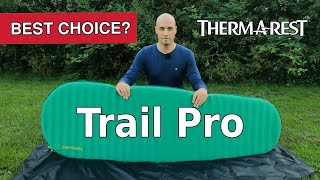 ThermaRest Trail Pro™ Sleeping Pad  Honest Review [upl. by Ashford499]