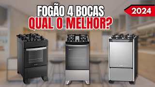 Qual o melhor FOGÃO 4 BOCAS DE 2024  TOP 5 MELHORES FOGÃO 4 BOCAS DE 2024  FOGÃO DE 4 BOCAS [upl. by Rem427]