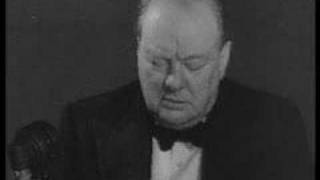 Winston Churchill speech 1940 [upl. by Ioj]