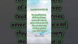 Lamentations 32223lifeverse bibleverse verseoftheday verses Lamentations lamentations32223 [upl. by Anek673]