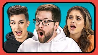 YouTubers React To Top 15 YouTube Channels Over Time [upl. by Ahsirtap449]