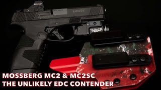 Mossberg MC2c amp MC2sc  The Unlikely EDC Contender [upl. by Ierna]