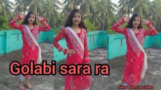 Golabi sara ra ll Dance cover by payel ll New dance video ll cutegirlmegha [upl. by Noelopan]