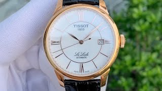 Review Tissot Le Locle Mother of Pearl T41645383 T41645383  CITY WATCH  LH 0938777234 [upl. by Atteselrahc]