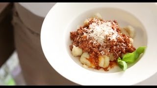 Gnocchi with Quick Meat Sauce  Everyday Food with Sarah Carey [upl. by Naugal718]