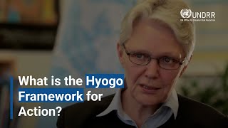 What is the Hyogo Framework for Action  UNDRR [upl. by Idrahs]