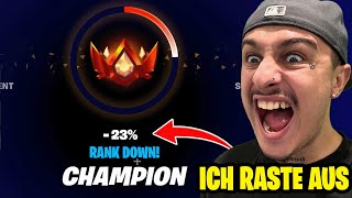 Ich RASTE KOMPLETT AUS wegen Solo CHAMPION RANK PSYCHO GEWORDEN [upl. by Lowney]