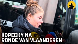 Dit zegt Lotte Kopecky na 5e plaats in Ronde van Vlaanderen 2024 [upl. by Eidak]