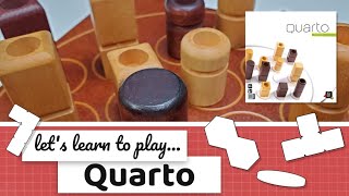 How to Play Quarto [upl. by Roseanna]