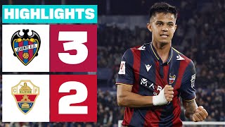 Resumen de Levante UD vs Elche CF 32 [upl. by Adraynek145]