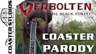 Coaster Parody Verbolten at Busch Gardens Williamsburg [upl. by Ku]