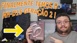 NOVO NOCTUA NHD15 G2 LBC  TESTE BASICO vs WC 240MM [upl. by Kaye]