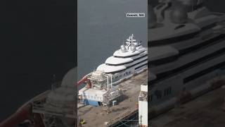 What is a Russian oligarch’s superyacht doing in Everett [upl. by Grider]