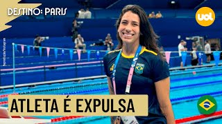 OLIMPÍADAS 2024 FLÁVIA DELAROLI QUESTIONA FORMA COMO ANUNCIARAM EXPULSÃO DE ATLETA [upl. by Neelram]