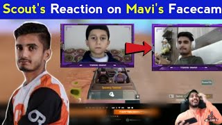 Scout And Novakings Reaction On Mavis Facecam in Pubg Mobile Live Stream  Scout [upl. by Braasch]