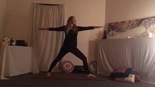 Dru Yoga Power Sequence  Meggie Moon Yoga Flow [upl. by Richter]