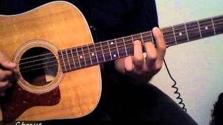 Ill Be  Acoustic Version  Edwin McCain  Guitar Lesson Slow Breakdown [upl. by Orsola]