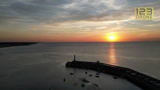 Margate Aerial shots of Sunrise amp Sunsets [upl. by Solnit621]