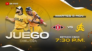 LEONES DEL ESCOGIDO VS ÁGUILAS CIBAEÑAS  SERIE REGULAR 202425 [upl. by Foster]