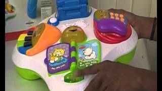 FISHER PRICE LAUGH amp LEARN MUSICAL TABLE [upl. by Ainad]