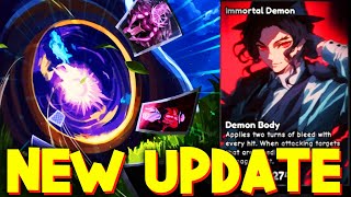 ANIME CARD BATTLE UPDATE NEW CARDS NEW BOSS RAIDS amp MORE ROBLOX [upl. by Columba]