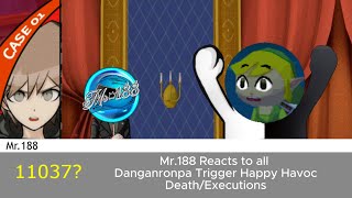 Mr188 Reacts to all Danganronpa Trigger Happy Havoc DeathExecutions ft TruToasty [upl. by Otrepur]