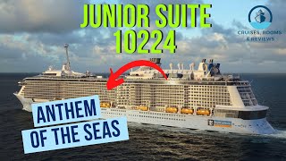 Junior Suite  Anthem of the Seas  10224  Royal Caribbean  Cruises Room amp Reviews [upl. by Roice330]