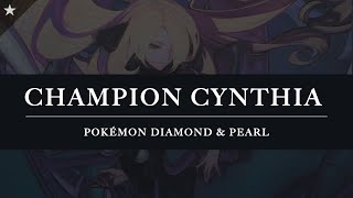 Pokémon Diamond amp Pearl Champion Cynthia Arrangement Revision [upl. by Vharat]