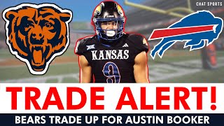 TRADE ALERT Chicago Bears Trade Up And Select Austin Booker 144 In Round 5 Of NFL Draft [upl. by Sidoney]