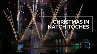 Natchitoches Christmas Festival fireworks 12092017 [upl. by Koralie]