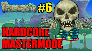 Fishing for 500 hours to get Terraspark Boots  WORTH  Terraria Hardcore Master Mode EP6 [upl. by Tenej593]